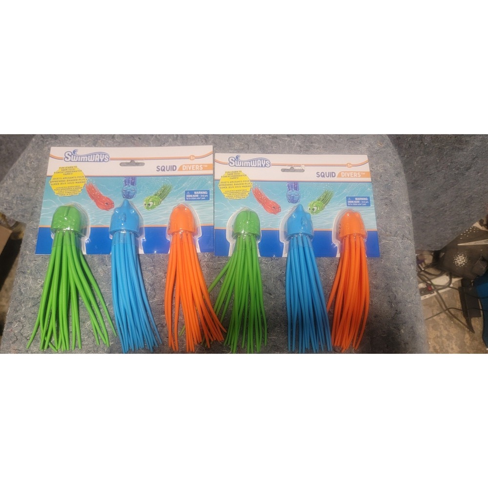 Swimway Squid Divers Set of 2 NWT